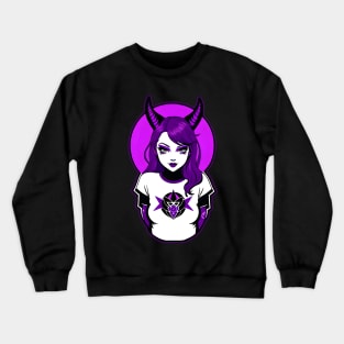 She Devil Purple 1 Crewneck Sweatshirt